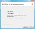 VLC Codec Pack installer screen shot